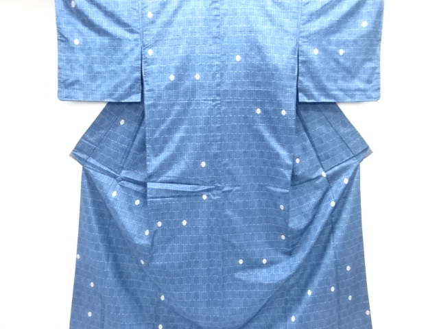 Japanese Kimono / Tsumugi Omeshi Silk